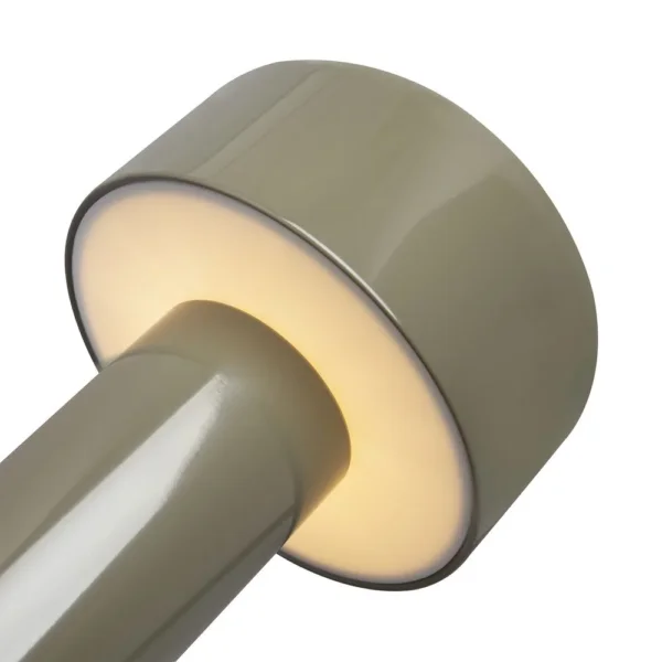 Detalhes do Abajur LED Home Style Hao – metal e LED ajustável