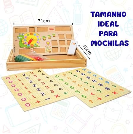 Caixa do Conhecimento Educativo EducaPlay Polibrinq Infantil